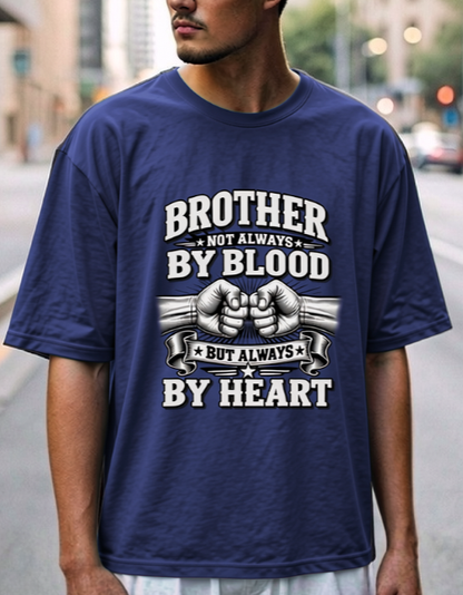 Brother Not Always By Blood , Royal Blue T-Shirt