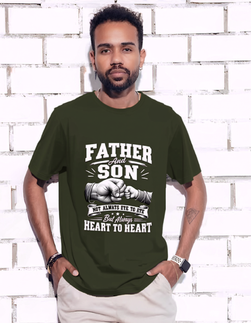 father and son Classic Crew T-Shirt